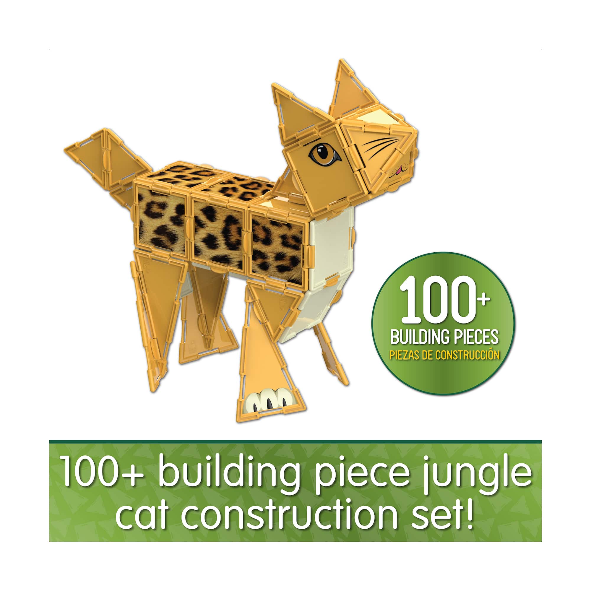 Techno Tiles - Jungle Cat: 100+ Pcs